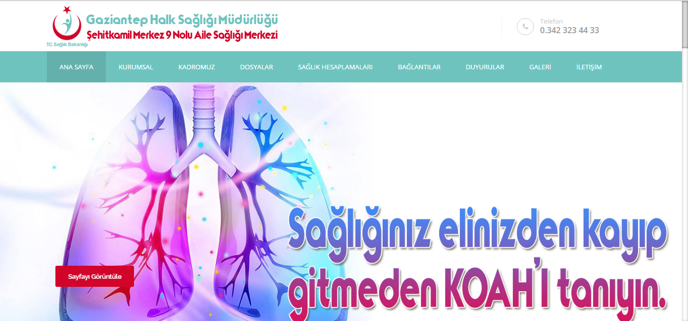 Şehitkamil 9 Nolu Aile Sağlığı Merkezi | GAZİANTEP Şehitkamil 9 Nolu Aile Sağlığı Merkezi | GAZİANTEP